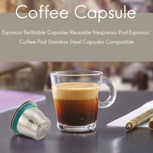 Sumsool Nespresso Pod Espresso Kahve Pod Paslanmaz Çelik Kapsüller Için Yeniden Kullanılabilir (Yurt Dışından)