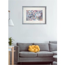 Bosphorus Wassıly Kandinsky Çerceveli Duvar Tablosu 28 x 21 cm
