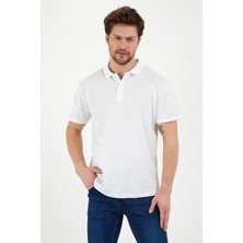 Ajn T-Shirt Lise Polo Yaka Düz XS-S-M-L