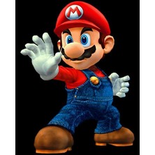 Emos avm Canvas Mario Sayılarla Boyama Seti  Kasnaklı