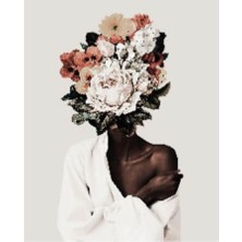 Emos avm Hobby Çiçek Kadın 33 Sayılarla Boyama Seti  Rulo