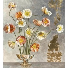 Emos avm Hobby Zarif Çiçekler Sayılarla Boyama Seti  Rulo