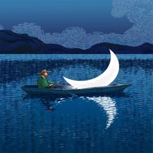 Emos avm Canvas Van Gogh ve Ay Isığı Sayılarla Boyama Seti  Kasnaklı