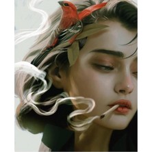 Emos avm Hobby Aşık Kız Sayılarla Boyama Seti  Rulo