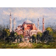 Emos avm Hobby Ayasofya Sayılarla Boyama Seti  Rulo