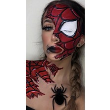 Emos avm Hobby Örümcekli Kadın Sayılarla Boyama Seti  Rulo