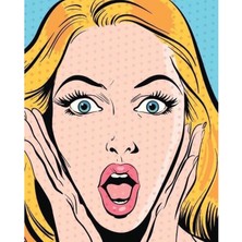 Emos avm Hobby Pop Art Şok Sayılarla Boyama Seti  Rulo