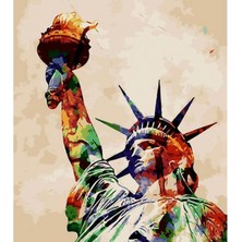 Emos avm Hobby Özgürlük Anıtı Sayılarla Boyama Seti  Rulo