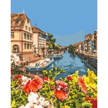 Emos avm Hobby Kanal Çiçekleri Sayılarla Boyama Seti  Rulo