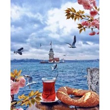 Emos avm Hobby Üsküdar Da Çay Simit Sayılarla Boyama Seti  Rulo