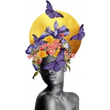 Emos avm Hobby Çiçek Kadın 30 Sayılarla Boyama Seti  Rulo