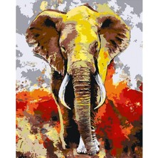 Emos avm Hobby Derviş Fil Sayılarla Boyama Seti  Rulo