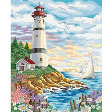 Emos avm Hobby Yelken ve Fener Sayılarla Boyama Seti 2  Rulo