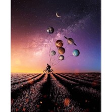 Emos avm Hobby Peşimdeki Evren Sayılarla Boyama Seti  Rulo