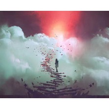 Emos avm Hobby Bulutların Üzerinde Sayılarla Boyama Seti   Rulo