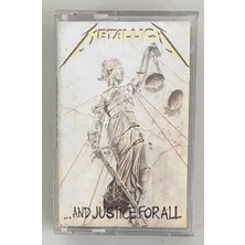 Metallica And Justice For All Kaset (Orjinal Dönem Baskı)