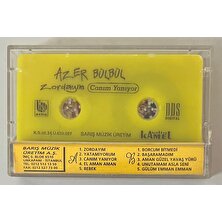 Azer Bülbül Zordayım Canım Yanıyor Kaset (Orjinal Dönem Baskı 2.el Kaset)