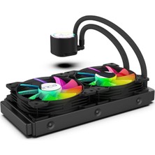 Inca ISS-02XN Intel/amd 2X120MM Argb LED Fanlı Am5 Control Remote Cpu Liquid Cooler