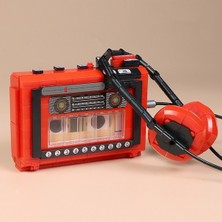 Papajack Lezi 00989 Kulaklıklı Kasetçalar ve Kaydedici Walkman Yapı Blokları (Yurt Dışından)