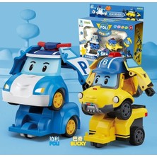 Papajack 1 Adet-B-Toy Hakiki Poli Oyuncak Dönüştürme Robot Araba Modeli Anime Aksiyon Figürü Oyuncak Çocuklar Noel Si (Yurt Dışından)