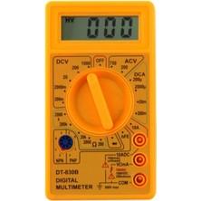 Papajack SARI-DT-830B 2 Renkli LCD Dijital Multimetre Ac/dc 750/1000 V Dijital Mini Multimetre Probu Voltmetre Ampermetre Ohm Tester Metre (Yurt Dışından)