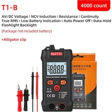 Papajack T1-B-Elektrikli Multimetre T1 Cep Akıllı Mini Multimetre Dijital Otomotiv Test Cihazı Truerms Ncv 600VAC Dc Voltaj Test Cihazı Taşınabilir (Yurt Dışından)