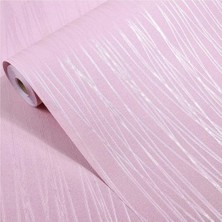 Longbang Shop Pembe Tarzı 1MX45CM Düz Renk Kabuğu ve Sopa Duvar Kağıdı Çıkarılabilir Su Geçirmez Dokulu Duvar Kağıdı Vinil Şerit Kendinden Yapışkanlı Kağıt Dekoratif (Yurt Dışından)