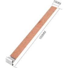 Mingjing Shop3 15X150MM Stili Diy Ahşap Balmumu Fitili, Ahşap Mum Fitili, Ahşap Mum Çipi, Ahşap Balmumu Fitili, Mum Fitili, Fincan Balmumu Ahşap Fitili (Yurt Dışından)