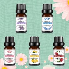 Mingjing Shop3 Limon Tarzı 10 ml Suda Çözünür Bitki Esansiyel Yağı Nemlendirici Aromaterapi Makinesi Için Özel Çok Sahneli Koku Ev Ürünleri (Yurt Dışından)