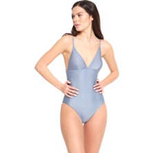 Too Salty Swimwear Kadın Mavi Üçgen Mayo 23S101ST