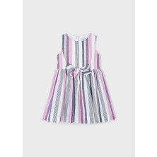 Mayoral Kız Çocuk Çizgili Elbise