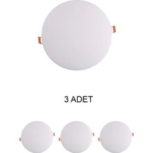 Cata CT-5663 x Plus LED Panel 35W Beyaz Işık - 3 Adet