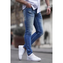 Madmext Mavi Skinny Fit Erkek Jean 5102-2