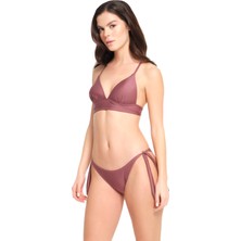 Too Salty Swimwear Kadın Gülkurusu Kaplı Destekli Bikini Takımı 23S100ST