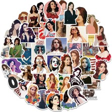 Hediyene Bak Lana Del Rey Laptop Notebook Tablet Sticker Seti