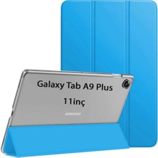 MobaxAksesuar Samsung Galaxy Tab A9 Plus X210 X213 X215 X217 Kılıf Pu Deri Smart Standlı Case