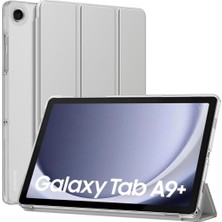 MobaxAksesuar Samsung Galaxy Tab A9 Plus X210 X213 X215 X217 Kılıf Pu Deri Smart Standlı Case