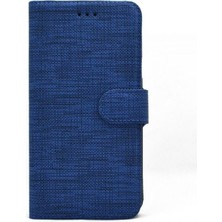 Teleplus Samsung Galaxy Note 10 Lite Kılıf Holster Canvas Kartlıklı Fabric Cüzdan