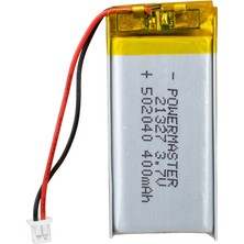 Powermaster 502040 3.7 Volt 400 Mah Lityum Polimer Pil