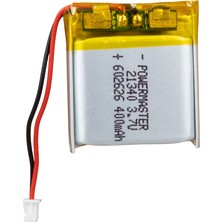 Powermaster 602626 3.7 Volt 400 Mah Lityum Polimer Pil