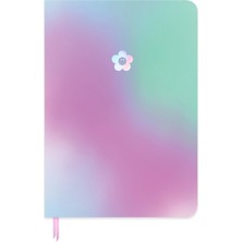 Keskin Color Yaldızlı Ciltli Defter Hologram Çiçek 19X25