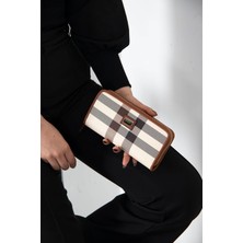 Silver Polo Silver  Polo Kadın Cüzdan  Kartlık Krem - Taba NV665