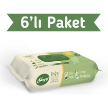 Sleepy Doğal Organik Pamuklu Temizlik Havlusu 6 x 50 300 Yaprak