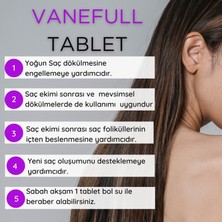 Vanederm Vanefull Saç ve Tırnak Gıda Takviyesi 60 Tablet