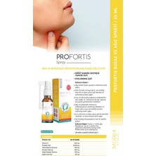 U-Health Profortis Boğaz Spreyi Propolis Ekstresi, Vitamin C, Yaban Mersini Ekstresi 20 ml