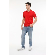 Kınetıx A10150995208010 4m M-SN328 T-Shirt 4fx Kırmızı Erkek Polo T-Shirt