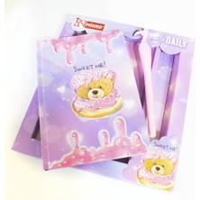 Poli Art Design 2'li Set Günlük + Kalem ''cute Daily''