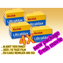 Kodak Ultramax 35 mm Film 4 Adet