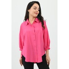 Koza Kadın Sırt Detaylı Gömlek 1727-24