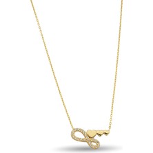 ÇGK KUYUMCULUK Sonsuzluk Kalpli Altın Kolye KLYCGK022